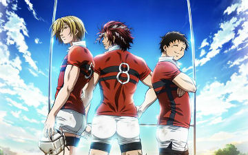 橄榄球题材动画《ALL OUT！！》定档10月新番