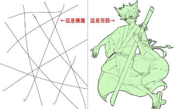论大触与渣渣差距有多大 10条线的构图大挑战！