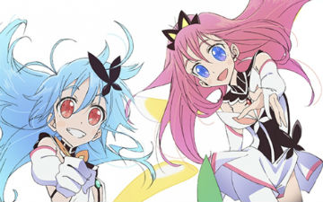 原创美少女变身科幻动画《Flip Flappers》定档10月