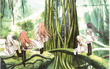 7月新番《Rewrite》人设线稿图公布 画风偏幼齿