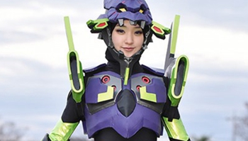 租个这样的女盆友？刚力彩芽1月日剧中将COS EVA初号机~！