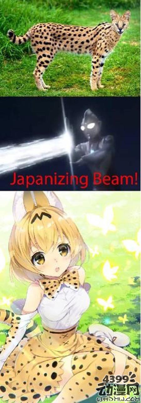 日漫美少女拟人都是特效Duang出来的