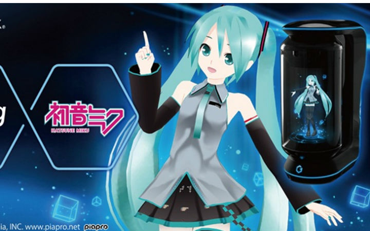 Gatebox联动初音未来！让初音来当你的全息萌妹管家