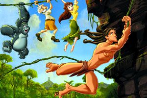 泰山卡通系列国语版全集海报图 泰山卡通系列国语版全集海报图