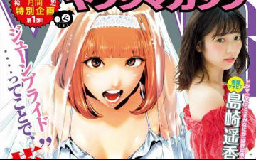 漫画杂志封面的三次元和二次元妹子 哪个更工口？