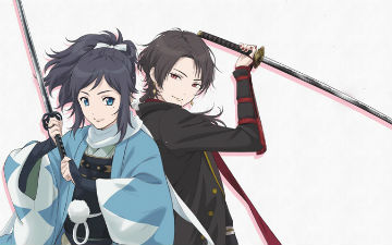 10月新番《刀剑乱舞-花丸-》三打刀人设公布