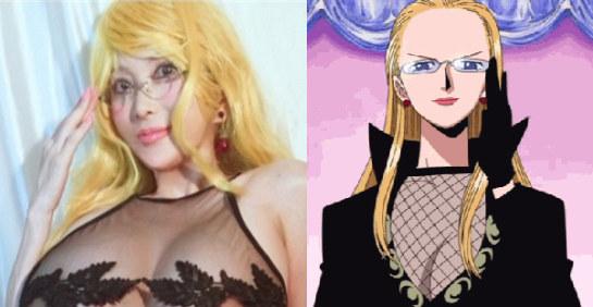 50岁巨乳女星COS卡莉法 还原度高达200%