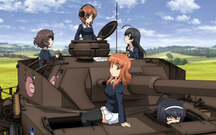 剧场版《少女与战车 最终章》第一话以及PS4游戏宣传视频