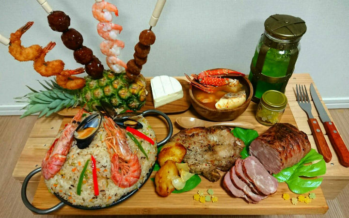 网友再现《怪物猎人》料理！回复药也一并还原
