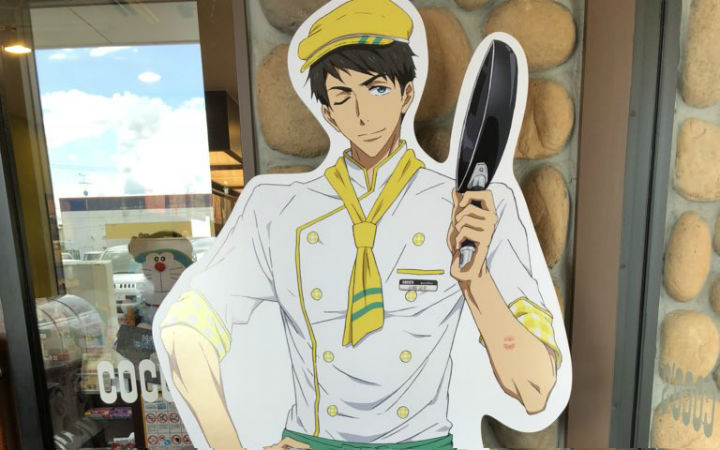 装饰用《Free！》等身大角色板出现迷之印记！